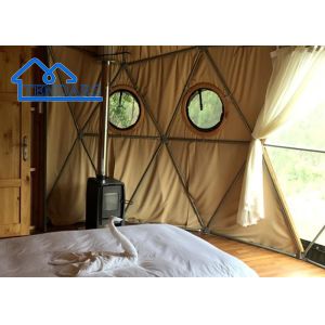 Good Pop Up Dome Glamping Hotel Tent Camping Bed Tent Folding Or Off Ground Camping Tents