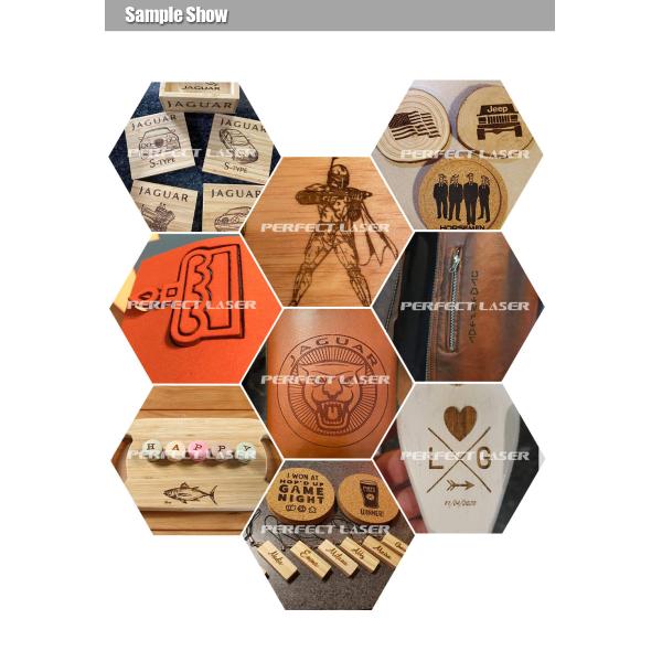 500 МВт складная кожаная деревянная бамбуковая пластиковая бумажная ткань для лазерной маркировки