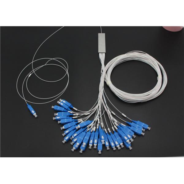 Durable SM 1310nm 1x32 SC SM UPC PLC Splitter Multifunctional High Return Loss Optional