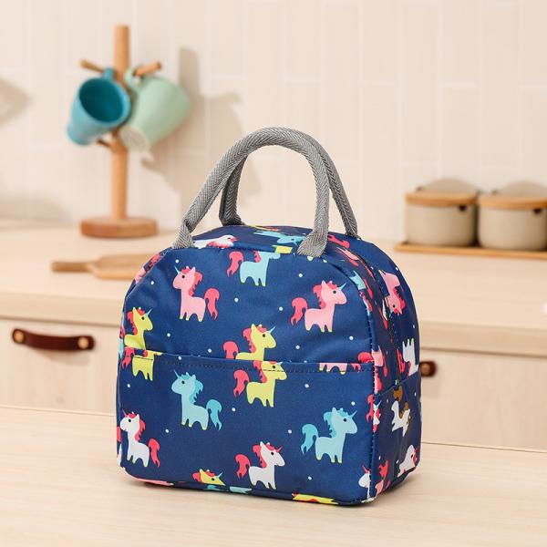 OEM/ODM Acceptable Custom Logo Aluminum Foil Kids Thermal Insulation Lunch Bag