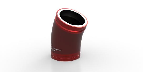 275 X 30 Pipe Elbow Double Layered For High Pressure Pipe Hydraulic Wear Elbow