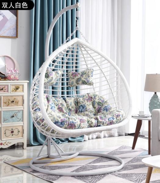 Garden Furniture Latest design metal hanging chair outdoor Balconly swing egg chair
