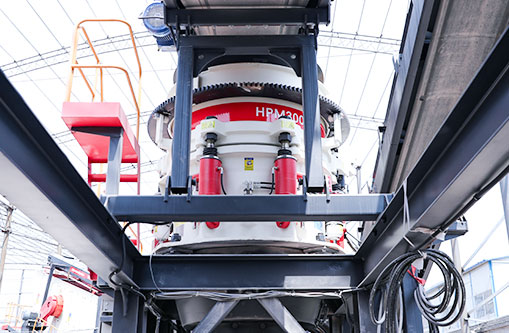 HPM Multi-cylinder Hydraulic Cone Crusher HPM400 Improves the Crushing Efficiency