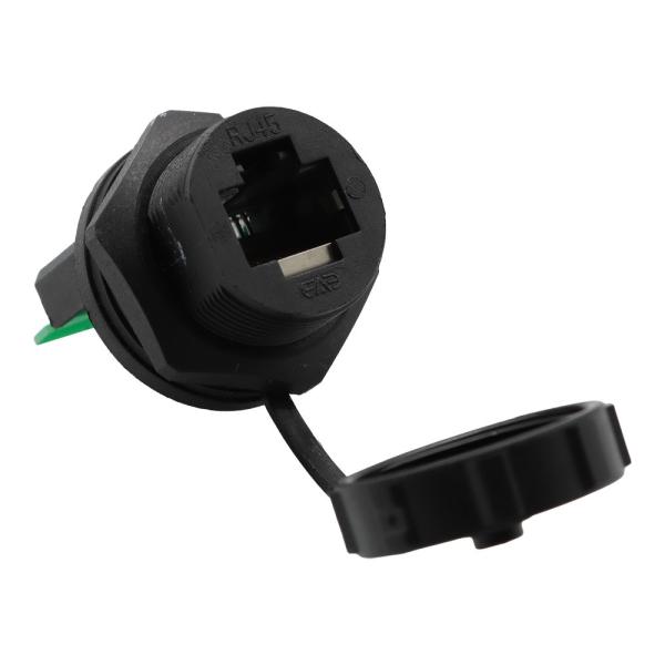 Пластиковые материальные соединители кабеля связи RJ45 для сети