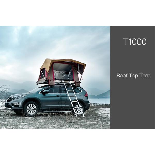 Ultra-thin and Ultra-light One Bedroom Roof Top Tent T1000 for Field Game Enthusiasts