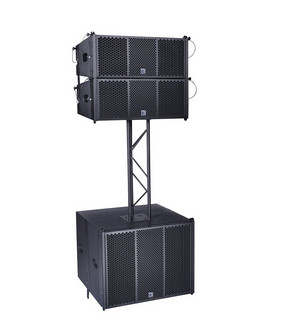 CVR Dual 8 Inch Passive and  Self Powered Sound \Church big  Line Array \Conference Room Speaker