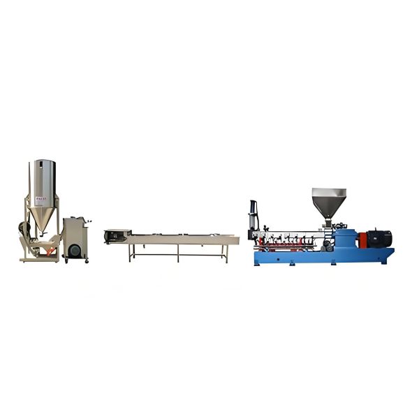 Specialized twin-screw extruder for color masterbatch