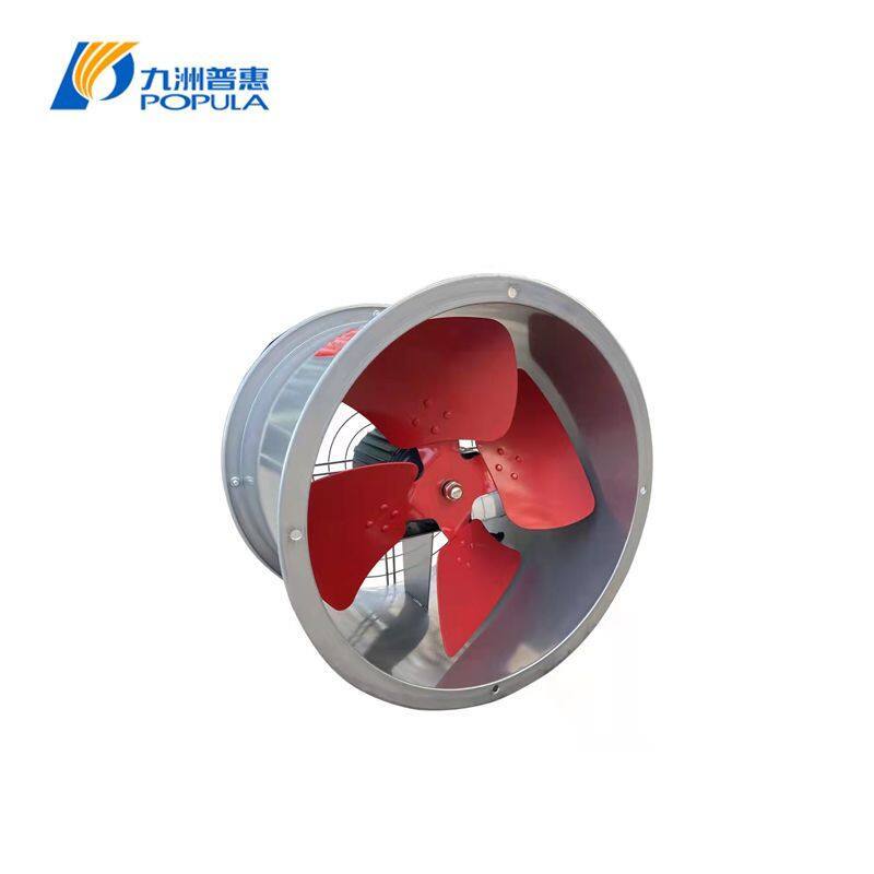 Energy Saving Smoke Pressurization Fan 3D Flow Blade High Airflow Industrial Pipeline Fan