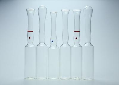 tipo 5ml uma ampola de vidro vazia da injeção farmacêutica transparente de B C D