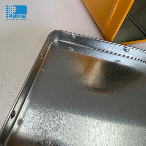 Mailbox Shape Gift Tin Cans Food Packing Biscuit Storage Box