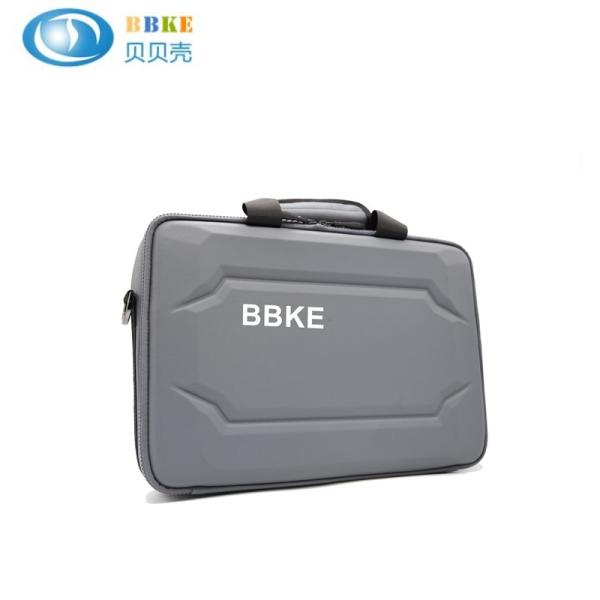 Custom Portable EVA Laptop Case , Hard Carrying Case With Shoulder Straps
