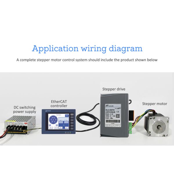 Lichuan DC Closed Loop Stepper Motor Drivers Kit 2.0N.m 2 Phase Nema23 DC24V～48V 3.0A 1000PPR