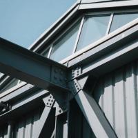 Hot Rolled Steel Frame Buildings Portable Steel Structure Garage