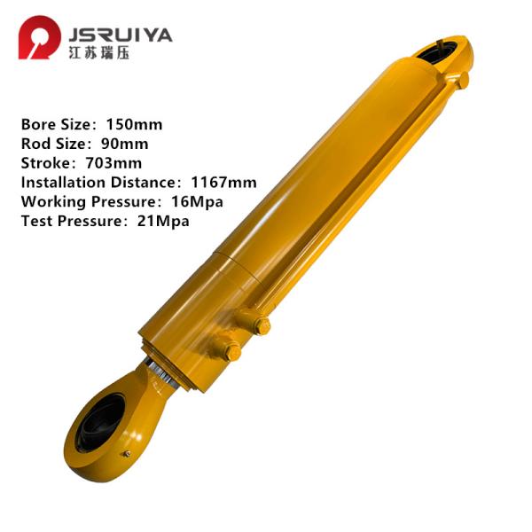 OEM Welded Cross Tube Hydraulic Cylinders 150mm