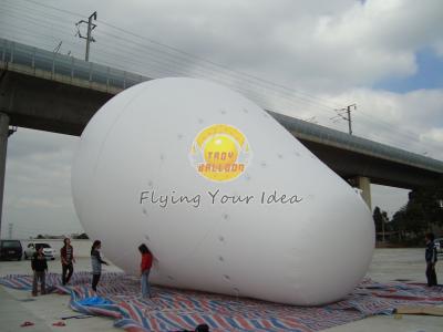 A propaganda gigante branca personalizada Balloons com pontos do baraço de 170mm para o evento de abertura