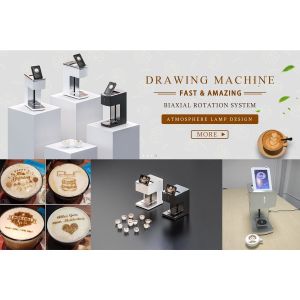 Одноцветная печатная машина для печати кофе и кофе 15 Вт