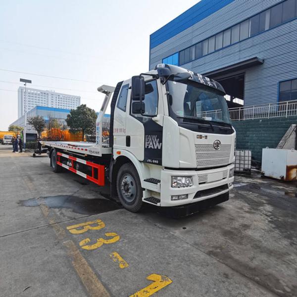 FAW 8ton 9ton 10ton Breakdown Recovery Truck Flatbed Rescue Wrecker Towing Truck