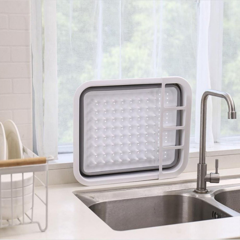Collapsible Bowl Stand Kitchen Retractable Drain Rack Rack Tableware Drain Storage Box Sink Bowl Chopsticks Drain Basket