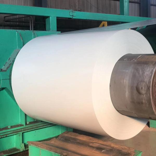 White Color RAL Steel PPGI PPGL Coil Prepainted Galvanized AZ30 0.12 - 6.0mm