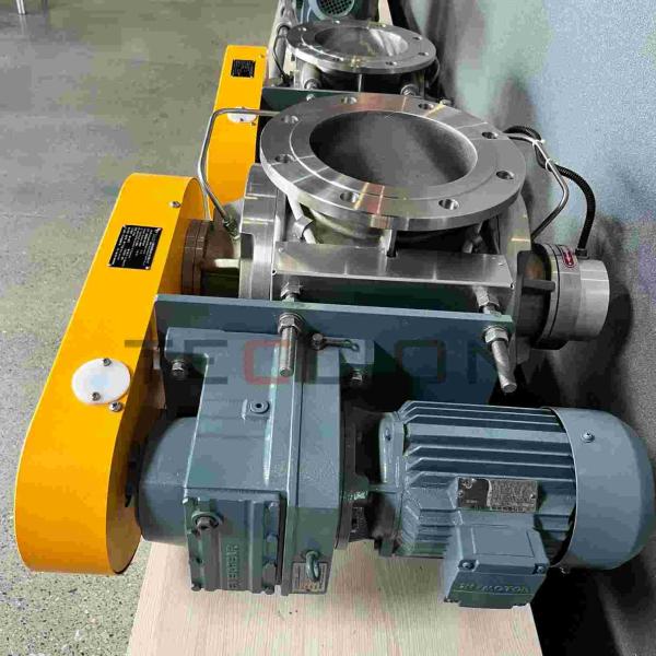 Valve rotative à particules à haute température adaptée aux zones résistantes aux explosions