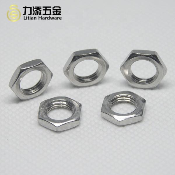 Powder Coating DIN 439 Nut ,  OEM Extra Thin Heavy Hex Jam Nut