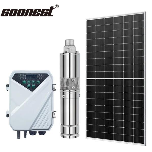 Samking Submersible Solar Water Pump Solar Pumping System For Irrigation Solar Borehole Water Pump System For 150M Depth