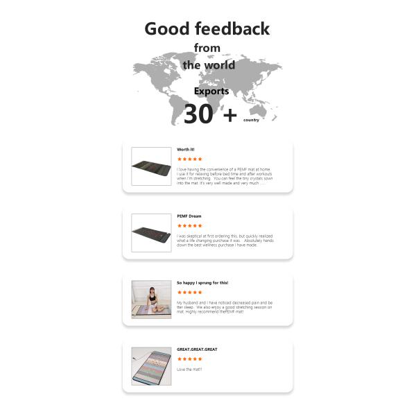 El uso de la matriz de calentamiento de piedra de jade para la desintoxicación