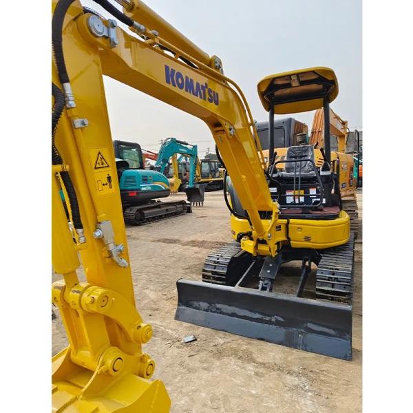 Low-Hour Used Mini Crawler Second Hand Komastua PC30 3 Ton Backhoe Digger
