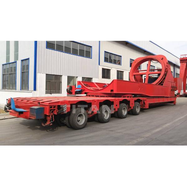 4 Line 8 Axle Windmill Rotor Blade Transport Trailer for Sale