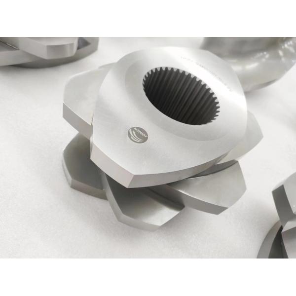 Standard Involute Spline Extruder Machine Screw Elements Kneading Block