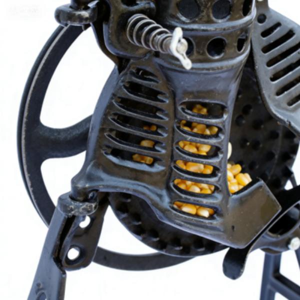 Heavy Duty Cast Iron Manual Corn Sheller Machine, Efficient Farm Maize Processor