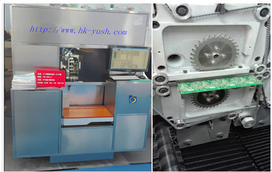 1-12mm Standard 2.4M Platform Aluminum Pcb Depaneling Machine With 4 Blade Sets CE