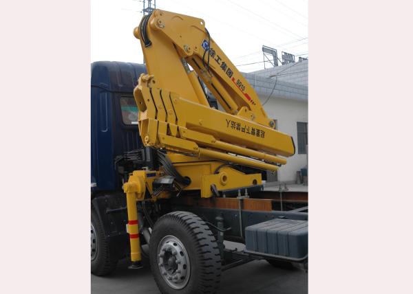 Durable XCMG Folding Boom Truck Mounted Crane 10T For City Construction