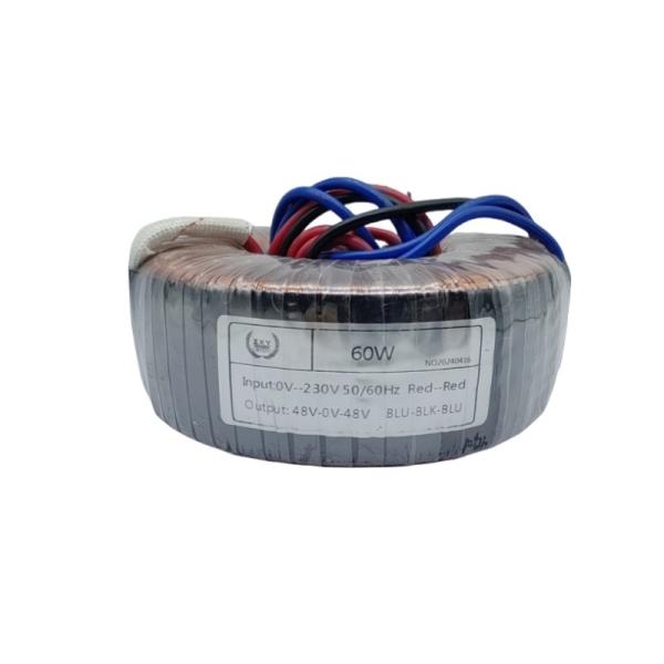 100W Toroidal Transformer for Audio Power Inverter 115V-240V Input