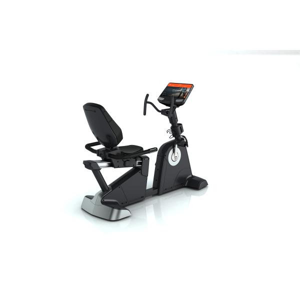Stationary Gym Recumbent Bike Spontaneous Electromagnetic Control EMS Slim Cycle