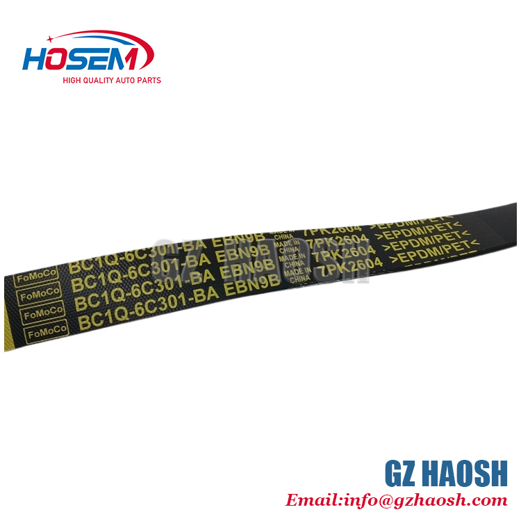 Durable BC1Q‑6C301‑BA Fan Belt Fit V348 N350 N351 G5SW G6