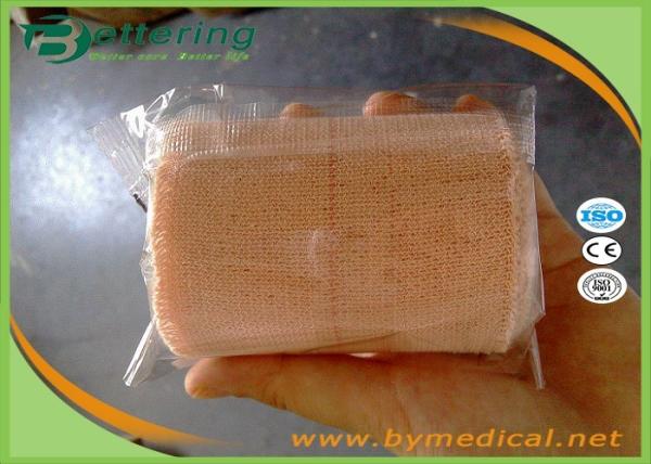 Medical 100% Cotton Elastic Adhesive Bandage for Wrist Protection with Feather Edge