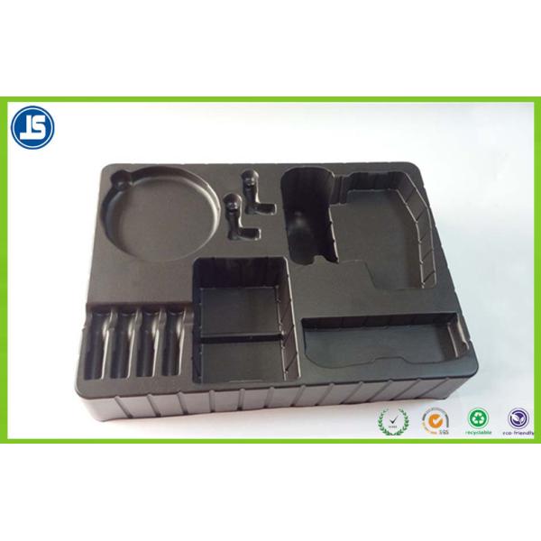 Изготовленные на заказ подносы ESD пластмассы