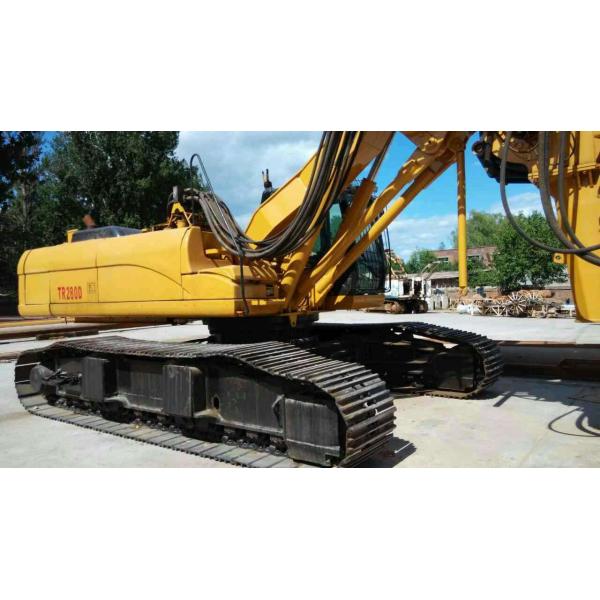 TR280 perforación rotatoria Rig Mounted On Original CAT336D con Max Depth los 85m para la perforación de la fundación