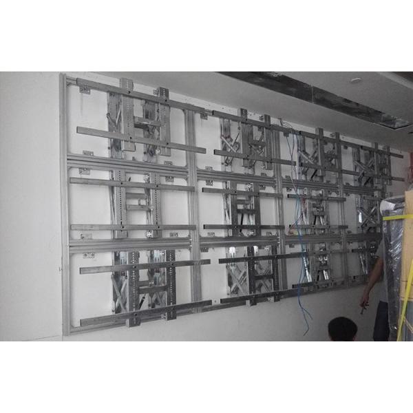 Панель стены Lcd шатона VGA 3.5mm DVI стекло Tempratured 55 дюймов