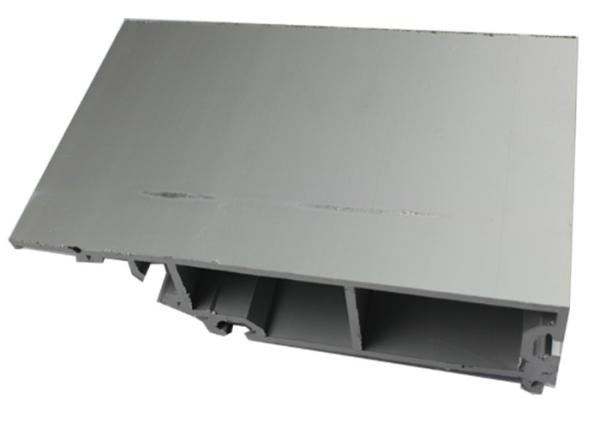 Anodized Custom Aluminum Profile Parts , CNC Machined Parts For Windows / Doors
