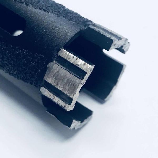 Гранит Turbo делит на сегменты биты пустотелого сверла диаманта 32mm сухие