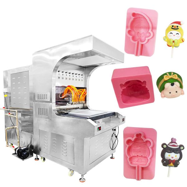 Automatic 8 Colors Stainless Steel Chocolate Depositing Machine Candy Making Equipment