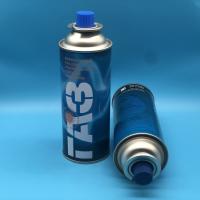 Diâmetro 65mm Butain Gas Can para cozinhar ao ar livre Confiavel e portátil Aerosol Tin Can