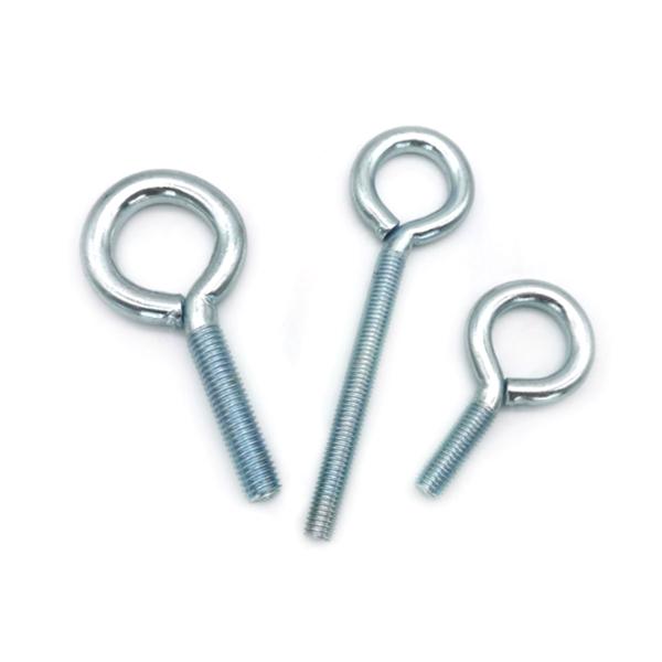 Closed Eye Bolt M4-M10 Extended Hook Bolt Carbon Steel Lifting Ring Screw