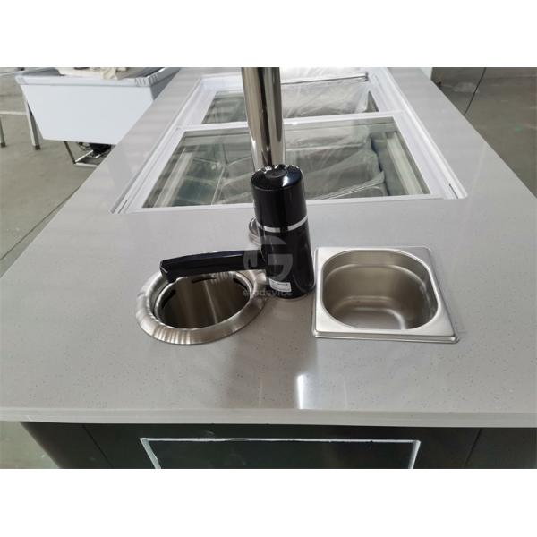 Gelato Ice Cream Push Cart /freezer vending machine /display freezer