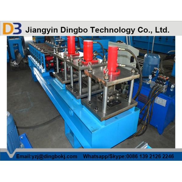 4kw Cr12mov C Shape Stud Roll Forming Machine With Galvanized Board / Press