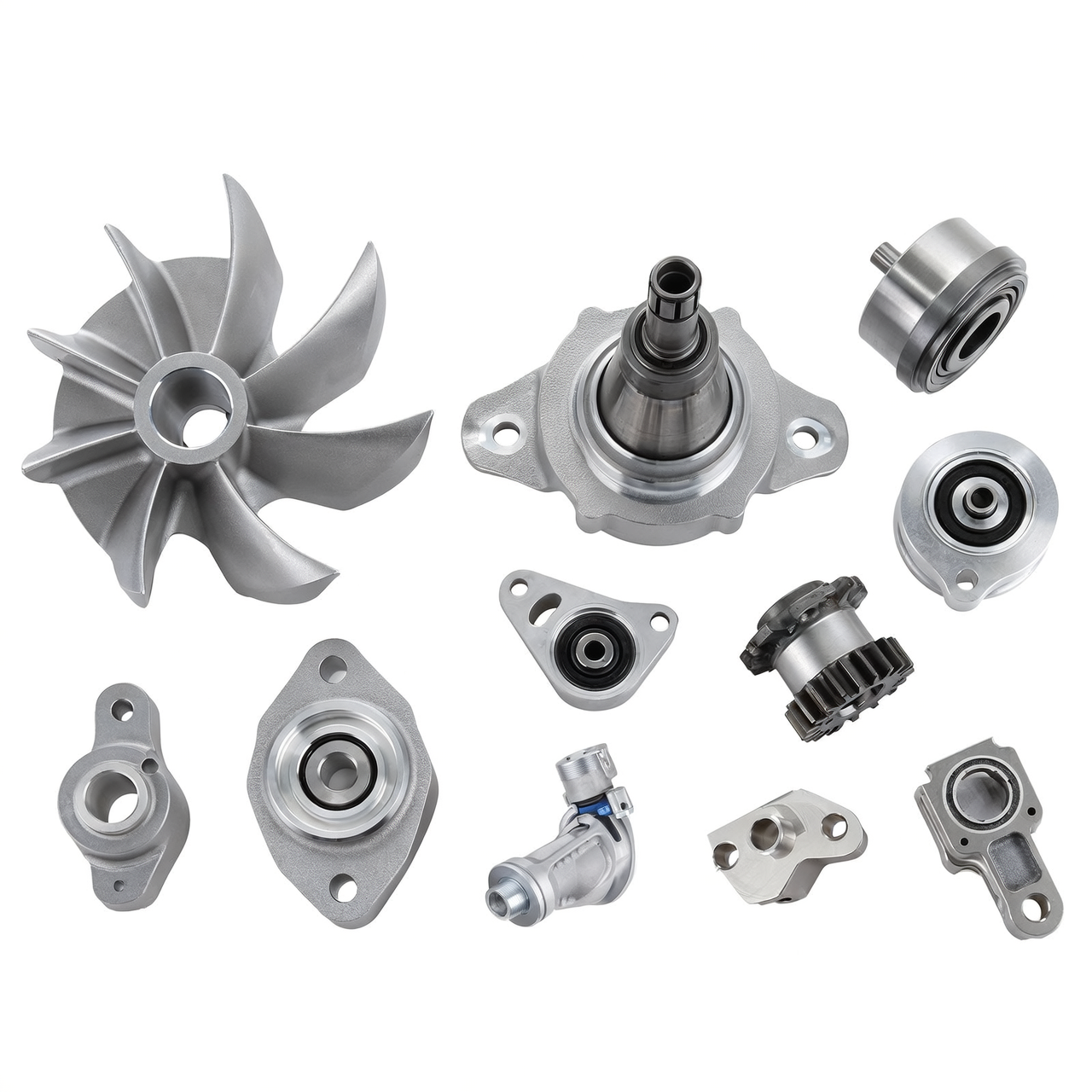 Precision Five-axis CNC Machining Titanium Alloy Parts Stainless Steel Industrial Equipment Drill & Broach Materials