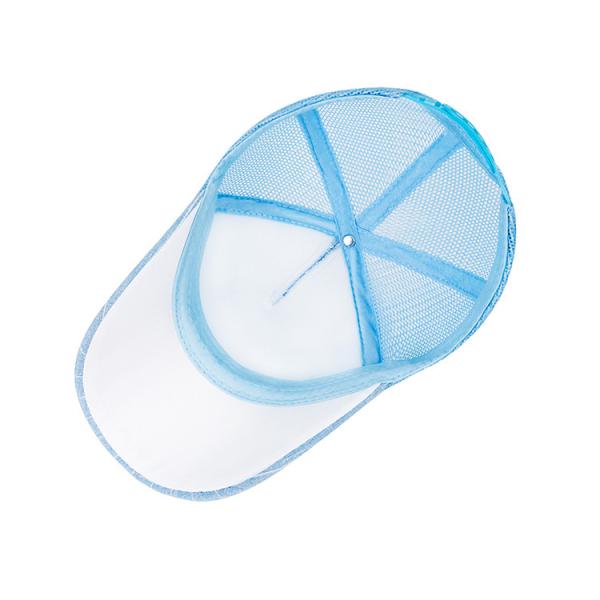Customized Logo 5 Panel Trucker Cap Mesh Back Adult Size Flat Or Curved Visor
