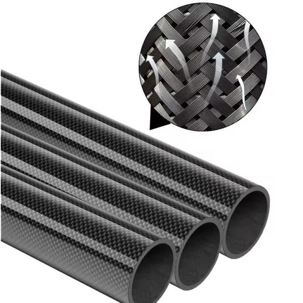 China factory carbon fiber tube 90mm carbon fiber pipe tube 60mm 80mm 100mm 120mm 200mm 1000mm twill carbon fiber tubing